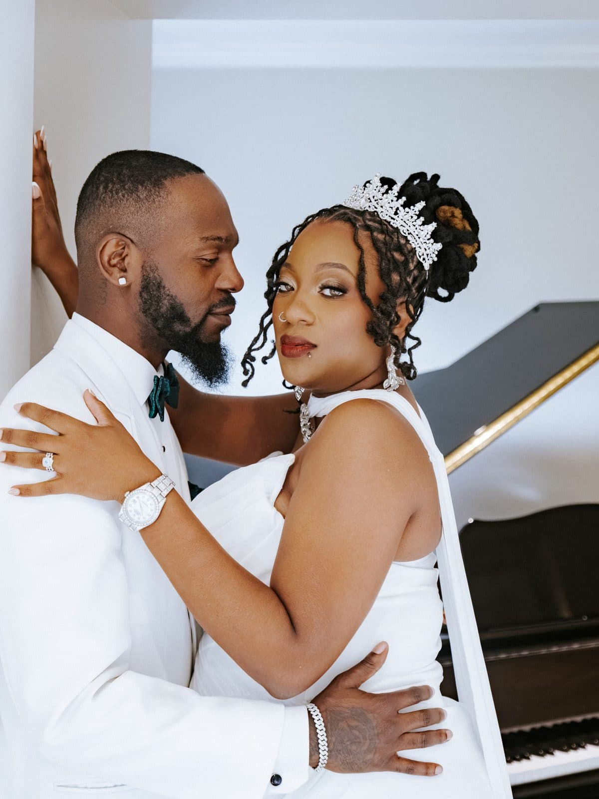 Intimate wedding photograph by John Kornegay